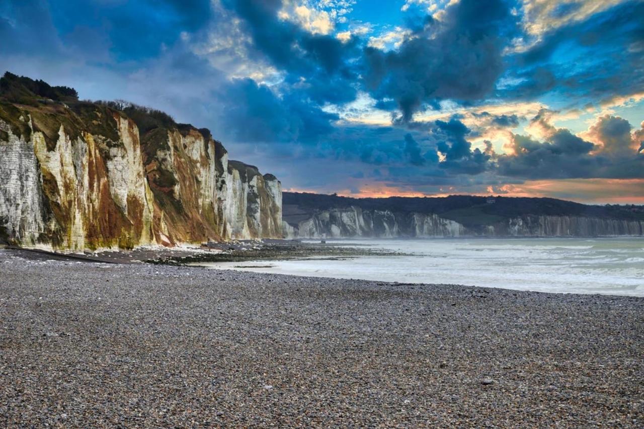 Avec Jardinet Sans Vis A Vis Plein Centre Ville Au Rdc 350M De La Plage Dieppe Exterior foto